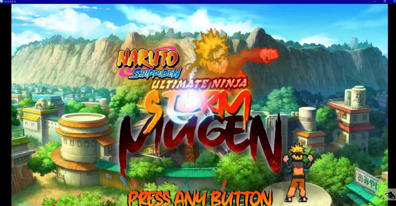 Naruto Shippuden Mugen game screenpack 2026